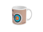 Tasse ou mug tir à l'arc "' La cible " - personnalisable