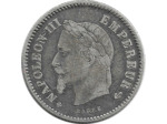 FRANCE 20 CENTIMES NAPOLEON III 1867 BB TTB