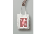 Tote bag ou sac "Joueur garçon de badminton"