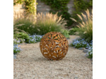 Boule décorative fer Fleurs 44x44x44cm