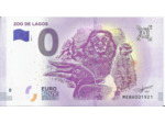 PORTUGAL 2018-1 ZOO DE LAGOS 0 EURO BILLET SOUVENIR TOURISTIQUE