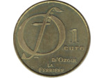 EURO TEMPORAIRE 1 EURO D'OZOIR LA FERRIERE 1997 1998 UNC