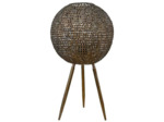 Lampe rayonnement doré sur pied 31x31x33cm