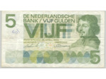 HOLLANDE 5 GULDEN 26-04-1966 SERIE 5JN TTB+