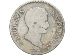 FRANCE 2 FRANCS NAPOLEON EMPEREUR AN 14 W (Lille) TB- (G495)