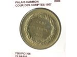 75 PARIS PALAIS CAMBON COUR DES COMPTES 1807 2006 SUP-