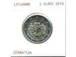 LITUANIE 2019 2 EURO COMMEMORATIVE ZEMAITIJA SUP-