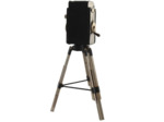 Décoration métal CAMERA VIEILLI sur pied - MO202921