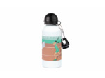 Gourde aluminium "Joueuse de tennis" - Personnalisable