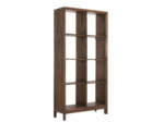 Cabinet ouvert bois brun foncé Sondrio 35x190x95cm