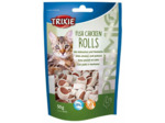 Friandises Rolls au poulet et colin - 50g