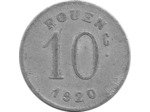 76 SEINE MARITIME - ROUEN 10 CENTIMES 1920 TTB