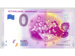 PAYS-BAS 2019-5 REMBRANDT DE ANATOMISCHE BILLET SOUVENIR 0 EURO TOURISTIQUE NEUF