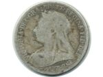 GRANDE BRETAGNE 6 PENCE 1894 VICTORIA TB (W779)