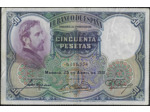ESPAGNE 50 PESETAS 25 AVRIL 1931 TTB (W82)