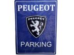 Plaque métal - Peugeot Parking - 40x30cm - 16141RA