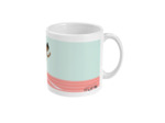 Tasse ou mug athlétisme "Sprint femme" - Personnalisable