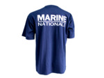 T-shirt Marine Nationale (avec drapeau)