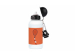 Gourde aluminium "Raquette de tennis" - Personnalisable