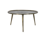 Table d'appoint Babina métal bronze 68x37cm