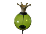 Ensemble 3 grand tuteurs boule fonte couronne 12x140cm