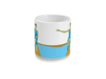 Tasse de saut athlétique homme à personnaliser | Tasse athlétisme | Artiste Sportive