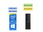 Dell Optiplex 3040 SFF - Windows 10 - i5 8Go 240Go SSD - Ordinateur Tour Bureautique PC