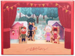 Lilliputiens - Théâtre magnétique - Jeu interactif sur Le thème du Chaperon Rouge - Favorise l’Imagination, la motricité Fine et Les compétences narratives - Jouet en Bois - Jouet éveil bébé - 83406