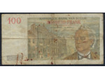 BELGIQUE 100 FRANCS 08.02.55 1955 T.281 TB+