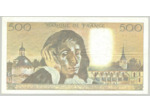 FRANCE 500 FRANCS PASCAL SERIE O.83 3-11-1977 TTB+