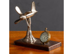 Horloge de bureau Hélice 19x10x18cm