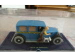 TAXI CHECKER TINTIN EN AMERIQUE BLEU 1/43 BOITE PLASTIQUE D'ORIGINE