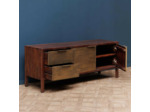 Buffet 2 portes 2 tiroirs Saïgon 56x140x44cm