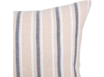 Atmosphera - Coussin Groove 40x40cm rayé Bleu Navy