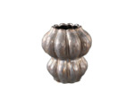 Vase rond bronze en céramique 22cm
