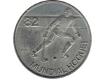 PORTUGAL 2.50 ESCUDOS MONDIAL HOCKEY 1982 TTB+
