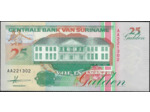 SURINAME 25 GULDEN 9 JUILLET 1991 Série AA NEUF (W138a)