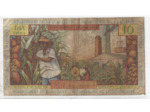 ANTILLES FRANÇAISE 10 FRANCS ND (1964 ) SERIE O.7 TB