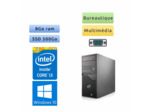 Fujitsu Esprimo P900 - Windows 10 - i3 8Go 500Go SSD - Port Serie - Ordinateur Tour Bureautique PC