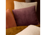 Atmosphera - Coussin ollis Aubergine 38x38cm
