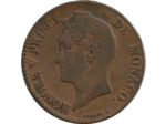 MONACO 5 CENTIMES 1837 MC TB