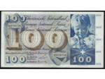 SUISSE 100 FRANCS FRANKEN 21-12-1961 SERIE 30P TTB