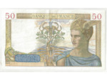 FRANCE 50 FRANCS CERES 22/02/1940  TTB+ L.12604
