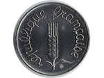 FRANCE 1 CENTIME EPI 1974 REBORD SUP