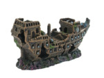 Décor Epave Mayflower - 25 x 7 x 10 cm