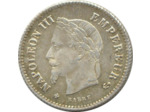 FRANCE 20 CENTIMES NAPOLEON III 1867 BB SUP N2