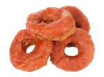 Donuts avec poulet pour chiens - Sachet de 4 donuts - Flamingo