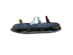 Mangeoire Arc en ciel gourmand 25x11x6cm