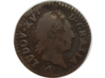 LOUIS XV (1715-1774 ) DEMI SOL A LA VIELLE TETE 1773 W (Lille) TB