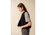 Veste sans manche Jura en laine bouillie